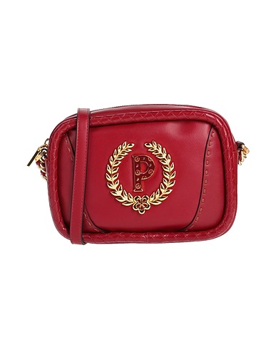 POLLINI Across-body bag Brick red Polyurethane