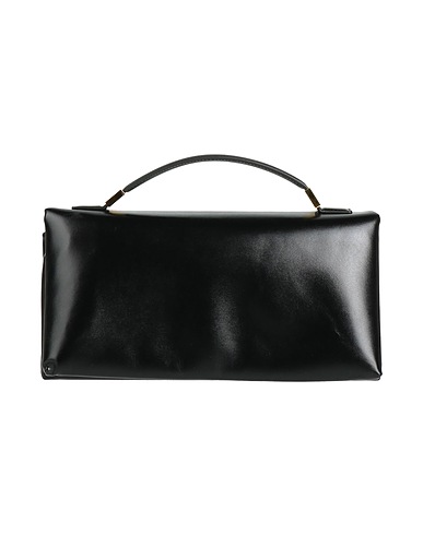 MARNI Borsa a mano Nero 100% Pelle di bovino, Ottone