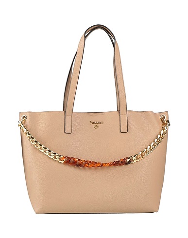 POLLINI Borsa a mano Beige 100% Poliuretano