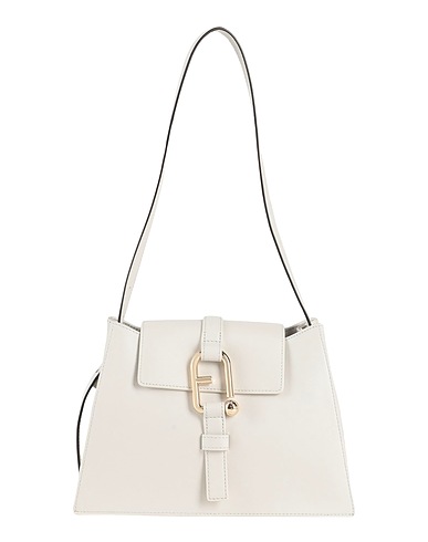 FURLA Shoulder bag FURLA NUVOLA S SHOULDER BAG
 Ivory 100% Leather