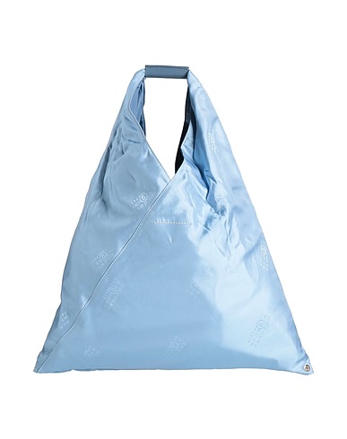 MM6 MAISON MARGIELA Handbag Sky blue Textile fibers