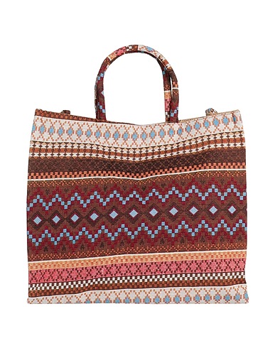 LA MILANESA Сумки с короткими ручками и клатчи 100% Хлопок