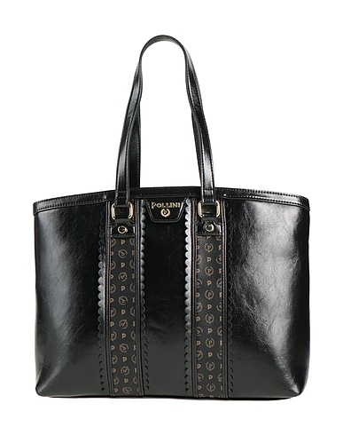 POLLINI Handbag Black 100% Polyurethane