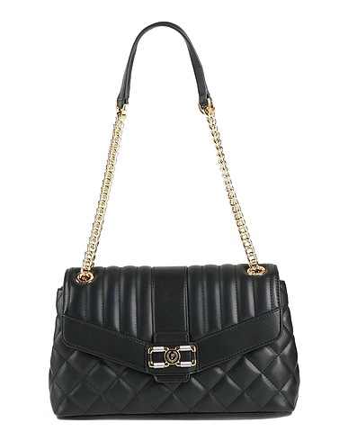 POLLINI Shoulder bag Black 100% Polyurethane