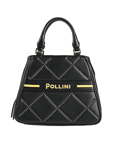 POLLINI Handbag Black 100% Polyurethane