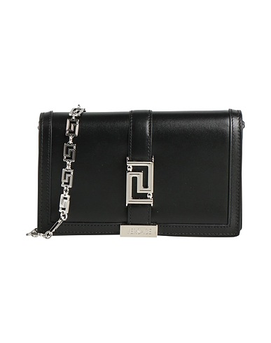VERSACE Cross-body bags Black Calfskin