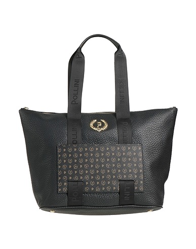 POLLINI Handbag Black 100% Polyurethane