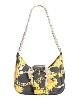 VERSACE JEANS COUTURE ハンドバッグ ブラック レディース
