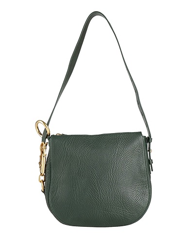 BURBERRY Shoulder bag Dark green Calfskin