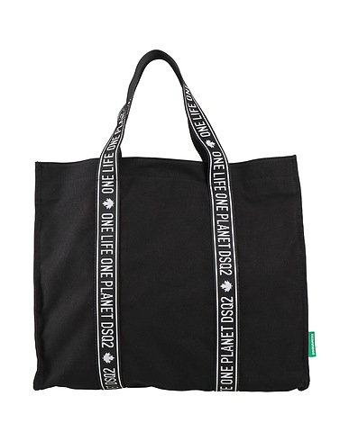 DSQUARED2 Handbag Black Textile fibres