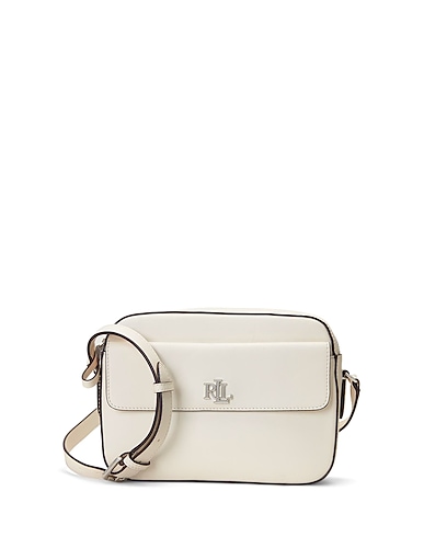 LAUREN RALPH LAUREN Cross-body bags Off white Cow leather