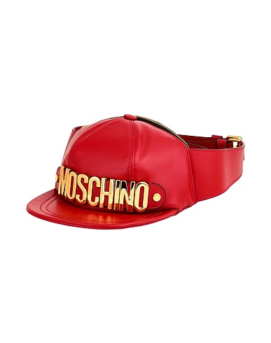MOSCHINO Belt Bags COUTURE Brick red Leather