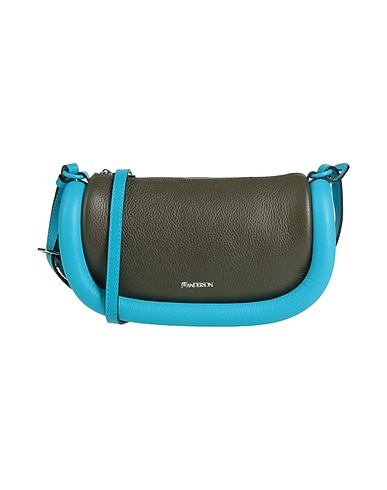 JW ANDERSON Cross-body bags Military green Leather