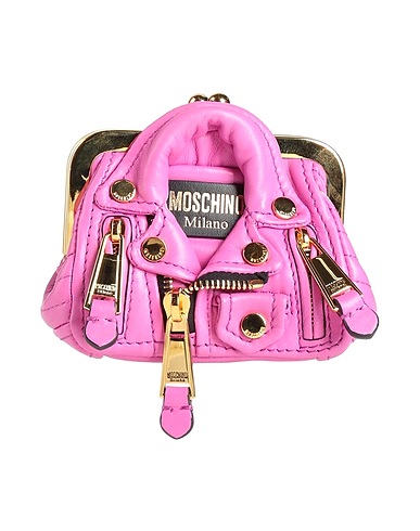 MOSCHINO Handbag Mauve Textile fibres