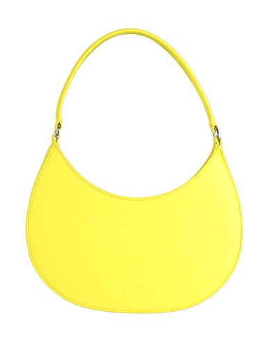 MSGM Handbag Lime green Textile fibres