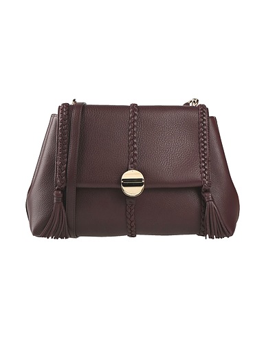CHLOÉ Handbag Dark brown Leather