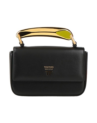 TOM FORD Handbag Black Bull skin, Calfskin