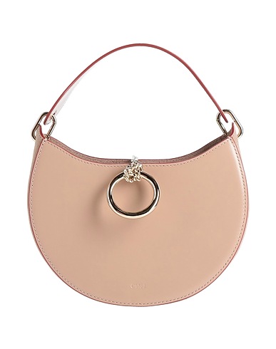 CHLOÉ Handbag Taupe Leather