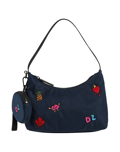 DSQUARED2 Handbags Midnight blue 100% Polyamide, Polyester
