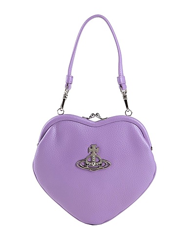 VIVIENNE WESTWOOD Handbag HEART FRAME PURSE	 Mauve 58% Recycled polyurethane, 42% Polyurethane