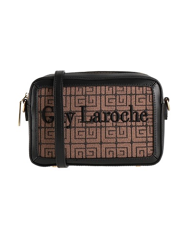 GUY LAROCHE クロスボディバッグ トープ ポリエステル 60% / 革（なめし加工） 40%
