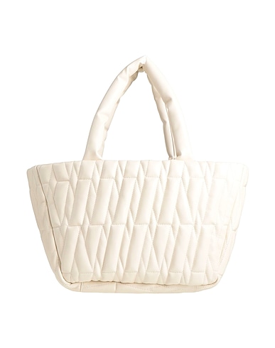 MSGM Handbag Cream 100% Polyurethane