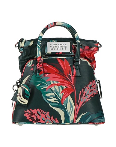 MAISON MARGIELA Handbag VERDE SCURO 100% Goat skin, Cow leather, Zinc, Aluminum, Copper