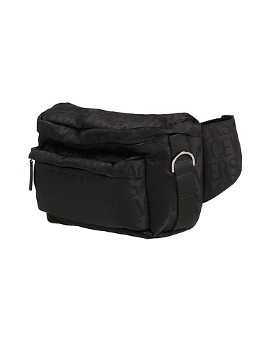VERSACE Belt Bags Black 100% Polyamide