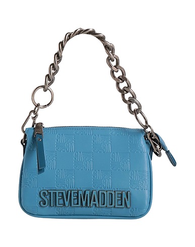 STEVE MADDEN Handbag Pastel blue 100% Polyurethane