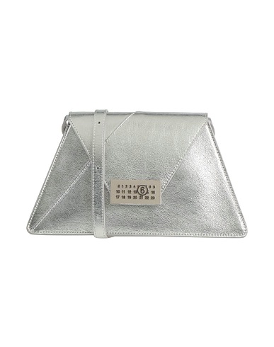 MM6 MAISON MARGIELA Across-body bag Silver Leather