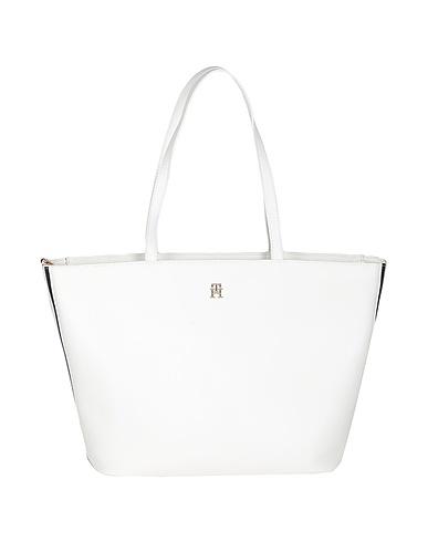 TOMMY HILFIGER Handbag White 51% Recycled polyester, 49% Polyurethane