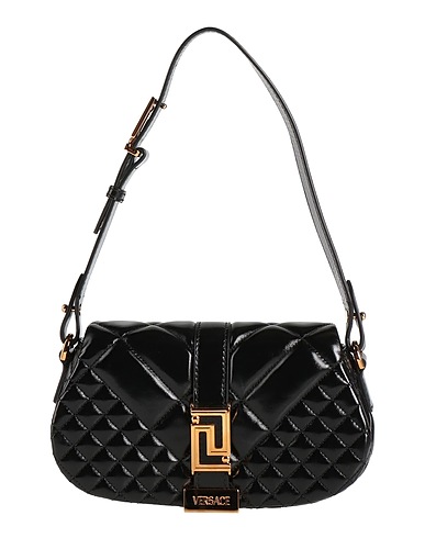 VERSACE Handbag Black Lambskin