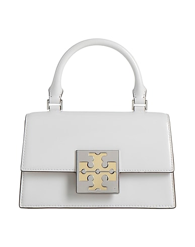 TORY BURCH Handbag White Leather