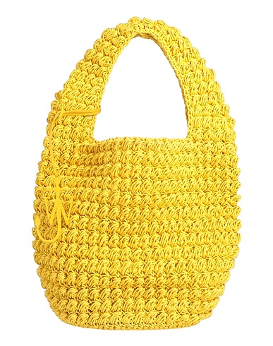 JW ANDERSON Handbag Yellow Textile fibers