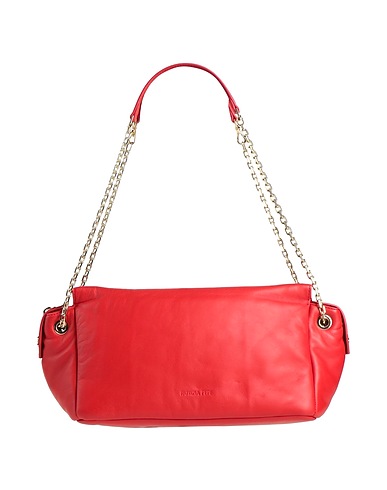 PATRIZIA PEPE Shoulder bag Red Textile fibres