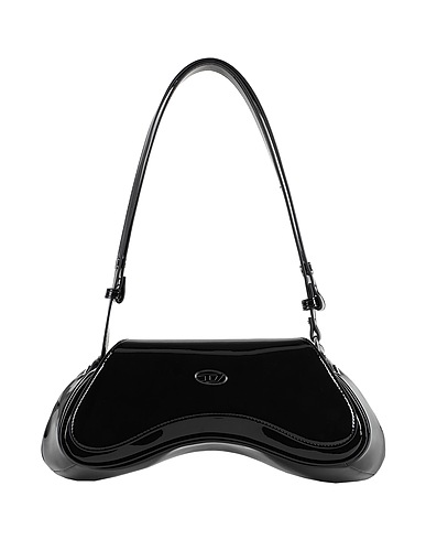 DIESEL Bolso de hombro PLAY CROSSBODY
 Negro 100% Poliuretano