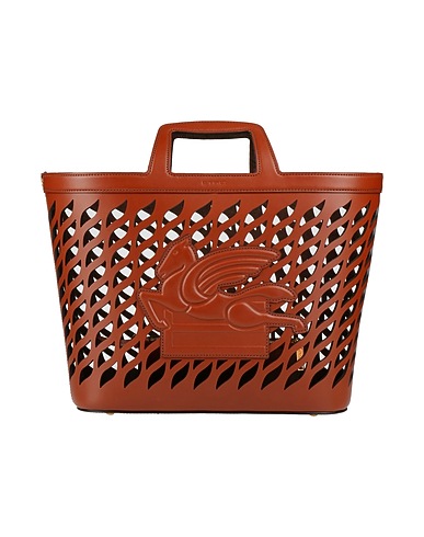 ETRO Handbag Brown Bull skin, Calfskin