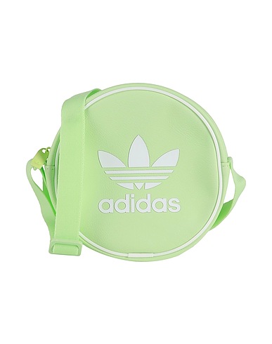 ADIDAS ORIGINALS Across-body bag AC ROUND BAG
 Light green 100% Polyurethane