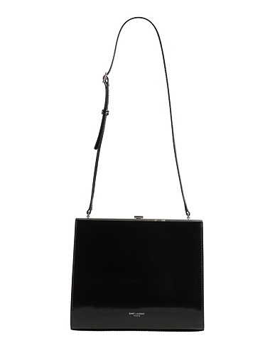 SAINT LAURENT Shoulder bag Black Leather