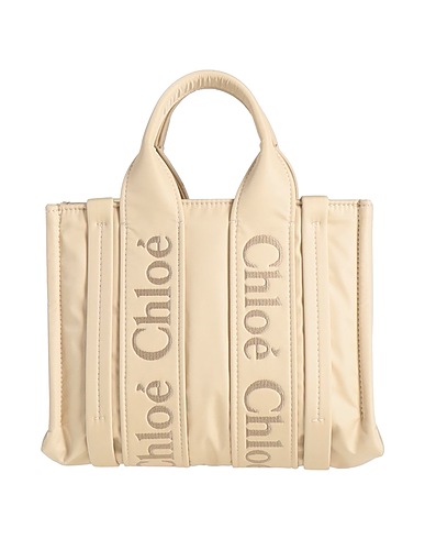 CHLOÉ Handbag Ivory 40% Polyurethane, 30% Polyamide, 30% Polyester