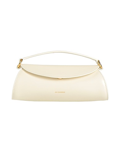 JIL SANDER Handbag Ivory 100% Cow leather