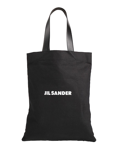 JIL SANDER Handbag 70% Cotton, 30% Linen, Cow leather