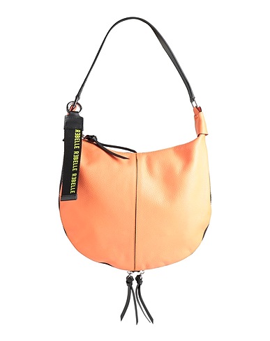 RƎBELLE Handbag Salmon pink 100% Cow leather