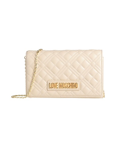LOVE MOSCHINO Cross-body bags PANNA 100% Polyurethane