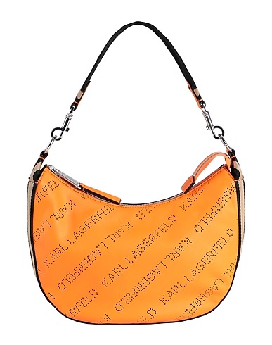 KARL LAGERFELD Handbag 		K/MOON SM SHOULDERBAG
 Mandarin 58% Recycled polyester, 42% Polyurethane