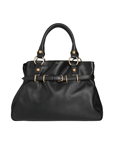 CELINE Handbag Black 100% Calfskin