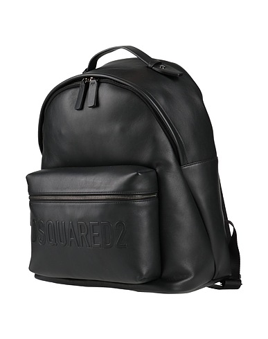 DSQUARED2 バックパック ブラック 革（なめし加工）