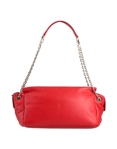 PATRIZIA PEPE Borsa a spalla Rosso 100% Pelle