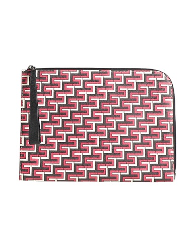 VALEXTRA Handbag Red 100% Calfskin