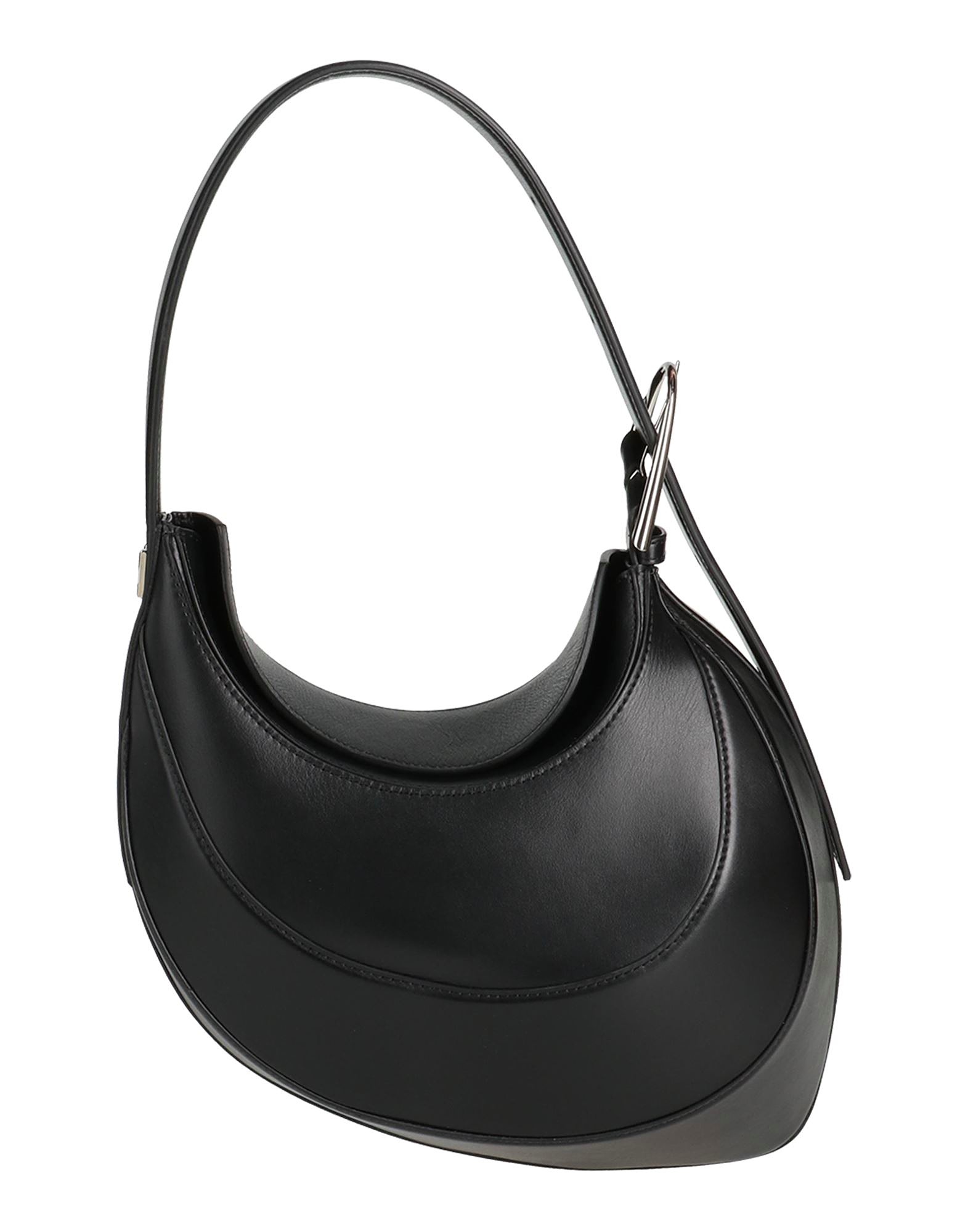 MUGLER Handbag Black Leather zoomed